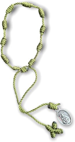 المسيحية الكاثوليكية نعمة سلسلة سوار الصلاة الوردية حماية ميداليات مجوهرات للرجال والنساء / Pulsera Rosario Medalla Adultos Hombres y Mujeres in Kuwait