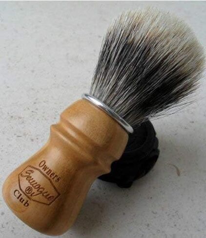 S.O.C. Cherry Wood Shave Brush - Badger Shave Brush by Semogue in Saudi Arabia