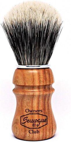 S.O.C. Cherry Wood Shave Brush - Badger Shave Brush by Semogue in Saudi Arabia