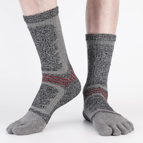 جوارب قطنية للرجال ذات قصة منخفضة 5 أصابع بدون عرض شبكي فتل 3/4/6 عبوة من 9 قطع in Kuwait