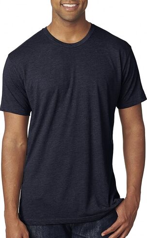 Next Level 6010 Men's Tri-Blend Crew Tee - XX-Large - Vintage Navy in Kuwait
