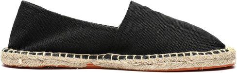 Mintzice Men's Solid Comfortable Slip on Canvas Espadrilles Flat in Kuwait