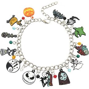 كابوس الهالوين قبل عيد الميلاد سحر سوار الرعب، جاك سالي زيرو ذا دوج أوجي بوجي سوار للفتيات والنساء والرجال in Kuwait