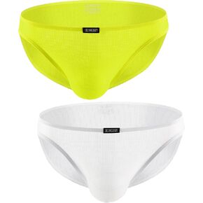 IKINGSKY Men's Seamless Front Pouch Bikini Underwear Sexy Low Rise Breathable Men Tagless Briefs Underwear in Saudi Arabia