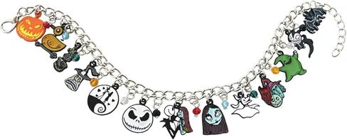 كابوس الهالوين قبل عيد الميلاد سحر سوار الرعب، جاك سالي زيرو ذا دوج أوجي بوجي سوار للفتيات والنساء والرجال in Kuwait