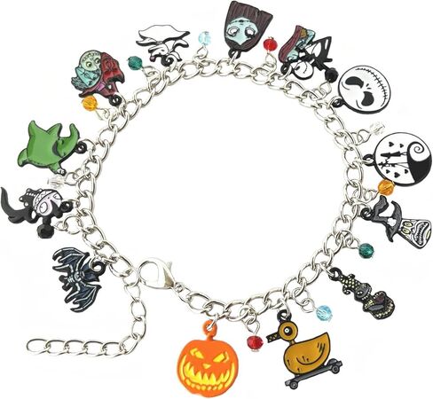 كابوس الهالوين قبل عيد الميلاد سحر سوار الرعب، جاك سالي زيرو ذا دوج أوجي بوجي سوار للفتيات والنساء والرجال in Kuwait