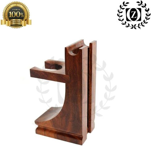 VINTAGE WOODEN MADE 5 PC CUT THROAT SHAVE READY STRAIGHT RAZOR SHAVING SET/KIT in Saudi Arabia