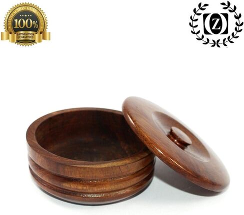 VINTAGE WOODEN MADE 5 PC CUT THROAT SHAVE READY STRAIGHT RAZOR SHAVING SET/KIT in Saudi Arabia