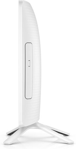HP 20-inch All-in-One Computer, Intel Celeron J4005, 4GB RAM, 1TB Hard Drive, Windows 10 (20-c410, White) - 3KZ89AA#ABA in Saudi Arabia