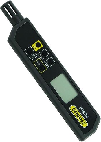 General Tools PTH8708 Digital Temperature and Humidity Pen, Grey|Grey in Saudi Arabia