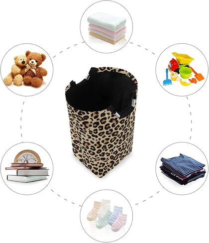 SUABO Ballerina Girls Laundry Basket Ballet Laundry Hamper Portable Foldable Clothes Organizer with Handles Storage Bag for Kids Room Bathroom in Saudi Arabia