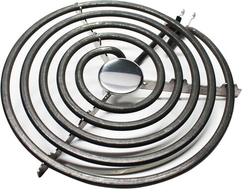 2-Pack Replacement for Whirlpool WFC310S0AW0 8 inch 5 Turns Surface Burner Element - Compatible with Whirlpool 9761345 Heating Element for Range Stove & Cooktop in Saudi Arabia