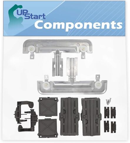 W10712395 Dishwasher Adjuster Replacement Kit Replacement for Part Number PS10065979 Dishwasher - Compatible with W10712395 Dishwasher Rack Adjuster Kit - UpStart Components Brand in Saudi Arabia