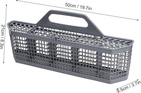 Dishwasher Storage Basket Universal Plastic Dishwasher Cutlery Silverware Basket for GE WD28X10128 Open Grid Design in Kuwait
