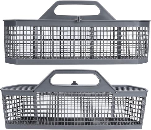 Dishwasher Storage Basket Universal Plastic Dishwasher Cutlery Silverware Basket for GE WD28X10128 Open Grid Design in Kuwait