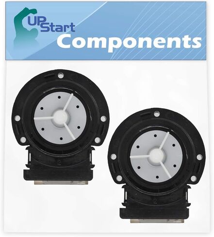 2-Pack 4681EA2001T Washer Drain Pump Motor Replacement for LG WM2233HW (ABWEEUS) Washing Machine - Compatible with 4681EA2001T Water Pump - UpStart Components Brand in Saudi Arabia