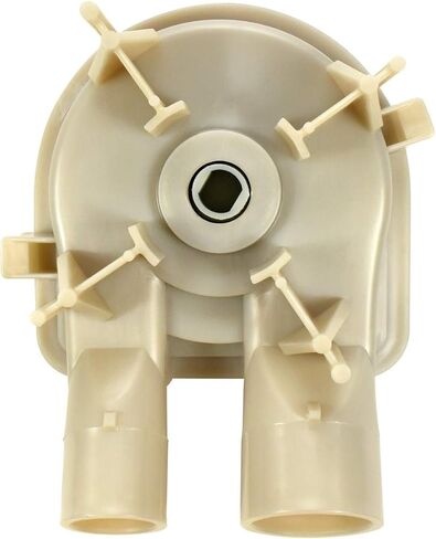 HQRP Washer Drain Pump works with Whirlpool 3363394 3352292 3352293 3352492 3352493 3348014 3348015 3348215 WP3363394 WP3363394VP PS11741239 PS342434 AH342434 AP2907492 LP116 plus HQRP Coaster in Saudi Arabia