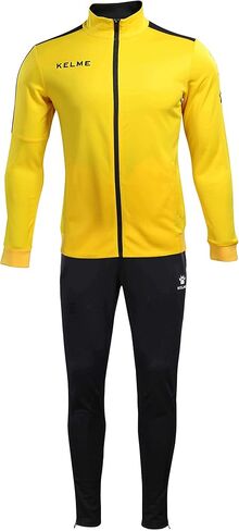 طقم بدلة رياضية KELME Activewear بسحاب كامل للرجال والنساء - بدلة رياضية من قطعتين مع سويت شيرت وبنطلون رياضي in Kuwait