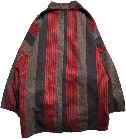 قمصان AITFINEISM الرجالية كيمونو خفيفة الوزن من القطن مفتوحة من الأمام in Kuwait