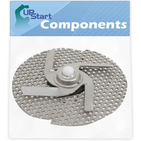 W10083957V 4-Blade Dishwasher Chopper Assembly Replacement for Kenmore/Sears 665.16269400 Dishwasher - Compatible with W10083957 Food Chopper Blade in Saudi Arabia