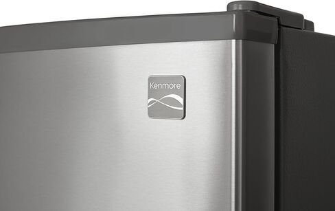 Kenmore Top-Freezer Refrigerator with Ice Maker and 21 Cubic Ft. Total Capacity, Stainless Steel in Saudi Arabia