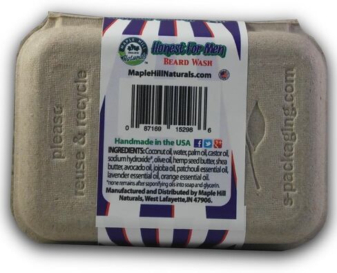 Maple Hill Naturals: Honest for Men Original Scent Beard Wash Shampoo and Conditioner in Saudi Arabia