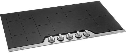 Frigidaire Professional 36 Inch Electric 5-Burner Induction Stainless Steel-Heats Fast and Even, FPIC3677RF Cooktop in Saudi Arabia