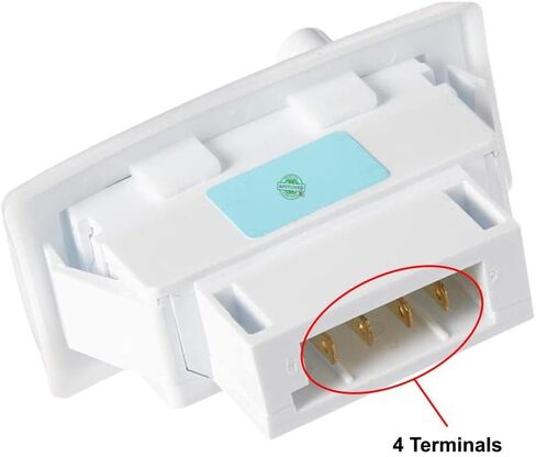 GLOB PRO SOLUTIONS DA34-00006C Fridge Door Switch 2" legth Approx. Replacement for and compatible with Samsung Heavy DUTY in Saudi Arabia