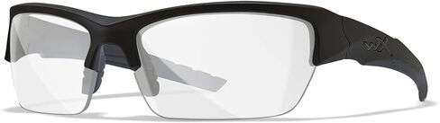 Wiley X WX Valor Tactical Sunglasses, Safety Glasses for Men and Women, Shatterproof UV Eye Protection for Combat, Shooting, Fishing and Extreme Sports, Black Frame, Changeable Lenses, Ballistic Rated in Saudi Arabia