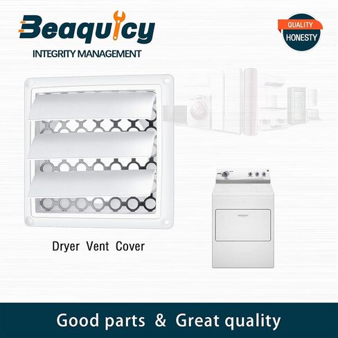 غطاء تنفيس مجفف بفتحة 4 بوصات من Beaquicy - غطاء عادم أبيض خارجي لقناة فتح غطاء محرك السيارة مقاس 4 بوصات in Kuwait