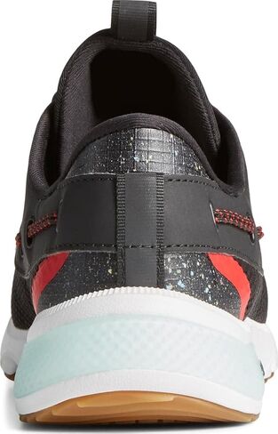Sperry Men's, 7 Seas 3 Eye Sneaker Black/RED 9 M in Saudi Arabia