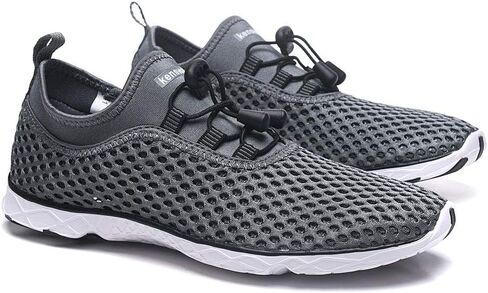 Men's Aqua Water Shoes Lightweight Quick Drying Boating Barefoot Sneakers for Beach Pool Swim in Saudi Arabia