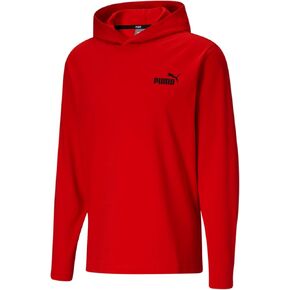 PUMA Men's Essentials Long Sleeve Hooded Jersey Top