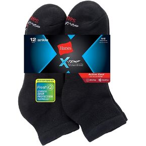 Ankle Socks (AC1612) Black, 6-12 (Pack of 3) in Saudi Arabia