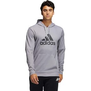adidas Men's Back to School Badge of Sport Hoodie