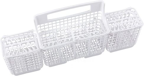 سلة أدوات مدى الحياة W10807920 Silverware متوافقة مع ويرلبول ، Kenmore غسالة الصحون - 8562080 ، WP8562080 ، 8562086 in Saudi Arabia