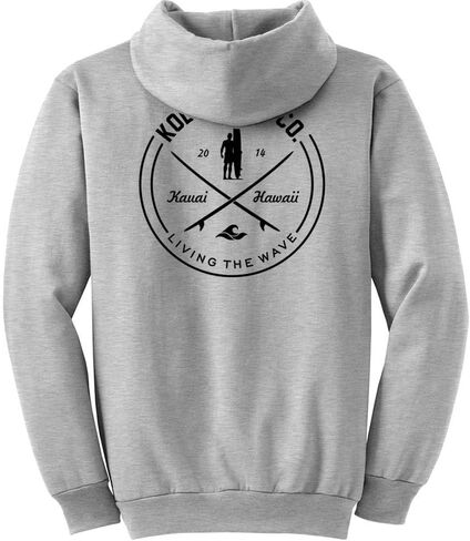 Koloa Surf Mens Looking For Waves Logo Pullover Hoodie in Small-5X-Large in Kuwait