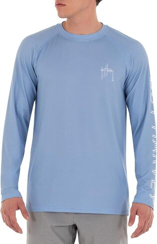 Guy Harvey Men's Raglan Sleeve Sun Protection Top in Kuwait