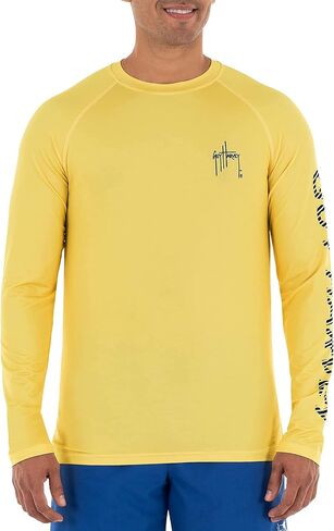 Guy Harvey Men's Raglan Sleeve Sun Protection Top in Kuwait