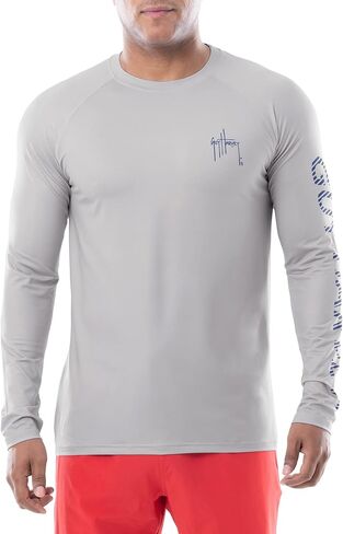 Guy Harvey Men's Raglan Sleeve Sun Protection Top in Kuwait