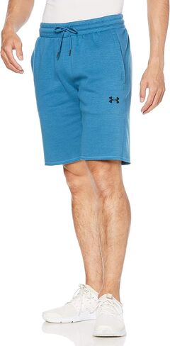 Under Armour Men's Sweatpant Shorts Cotton/Polyester Blend Project Rock Charged Cotton Fleece Shorts in Kuwait