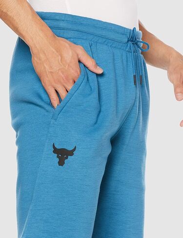 Under Armour Men's Sweatpant Shorts Cotton/Polyester Blend Project Rock Charged Cotton Fleece Shorts in Kuwait
