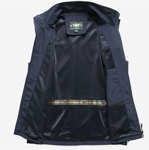 Gihuo Men's Lightweight Quick Dry Outdoor Multi Pockets Fishing Vest in Kuwait