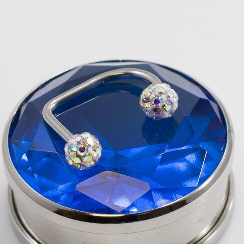 BodyJewelryOnline Lippy Loop Surgical Steel Lip Ring with Ferido Ball 16G in Saudi Arabia