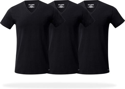 Pair of Thieves 3-Pack Slim Fit Crew Neck T-Shirts for Men - Super Soft Tagless T-Shirts for Men, Multipack Tee Undershirts in Kuwait