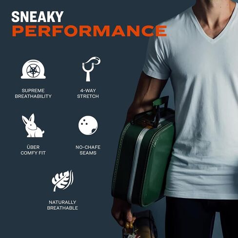 Pair of Thieves 3-Pack Slim Fit Crew Neck T-Shirts for Men - Super Soft Tagless T-Shirts for Men, Multipack Tee Undershirts in Kuwait