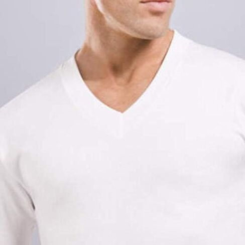 ستافورد 4 قطع. تي شيرت ثقيل الوزن بياقة على شكل حرف V in Kuwait