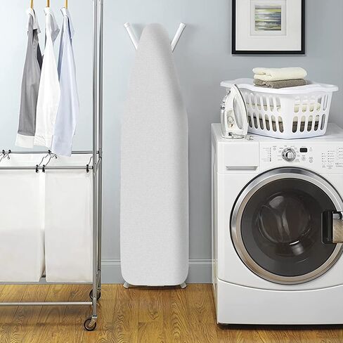 SOKINGCOVER Replace Ironing Board Cover with Brushed Oxford 15x54", Silver in Saudi Arabia