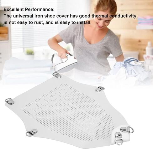 Ironing Shoe Cover, Stainless Steel Ironing Shoe Cover Good Thermal Conductivity of Electric Clothes in Saudi Arabia