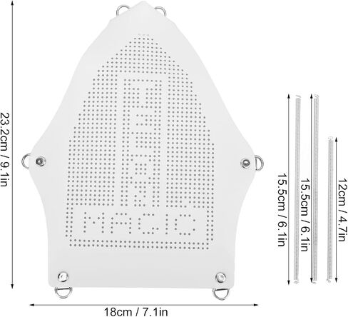 Ironing Shoe Cover, Stainless Steel Ironing Shoe Cover Good Thermal Conductivity of Electric Clothes in Saudi Arabia
